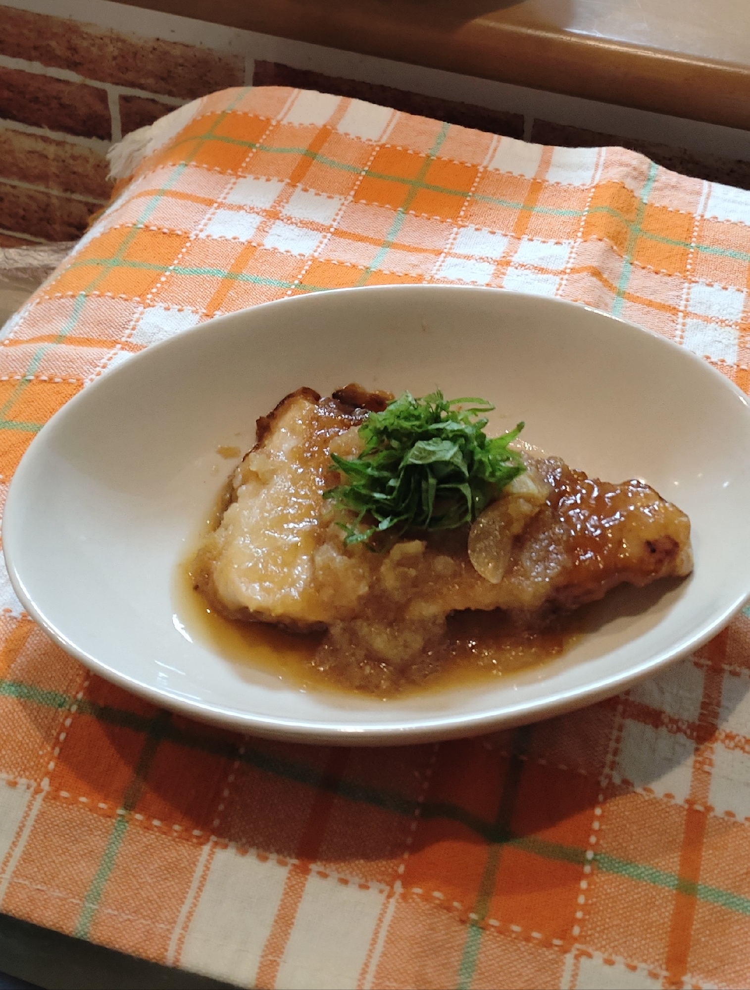 カジキマグロの大根おろし煮