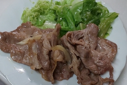 豚肉の生姜焼き