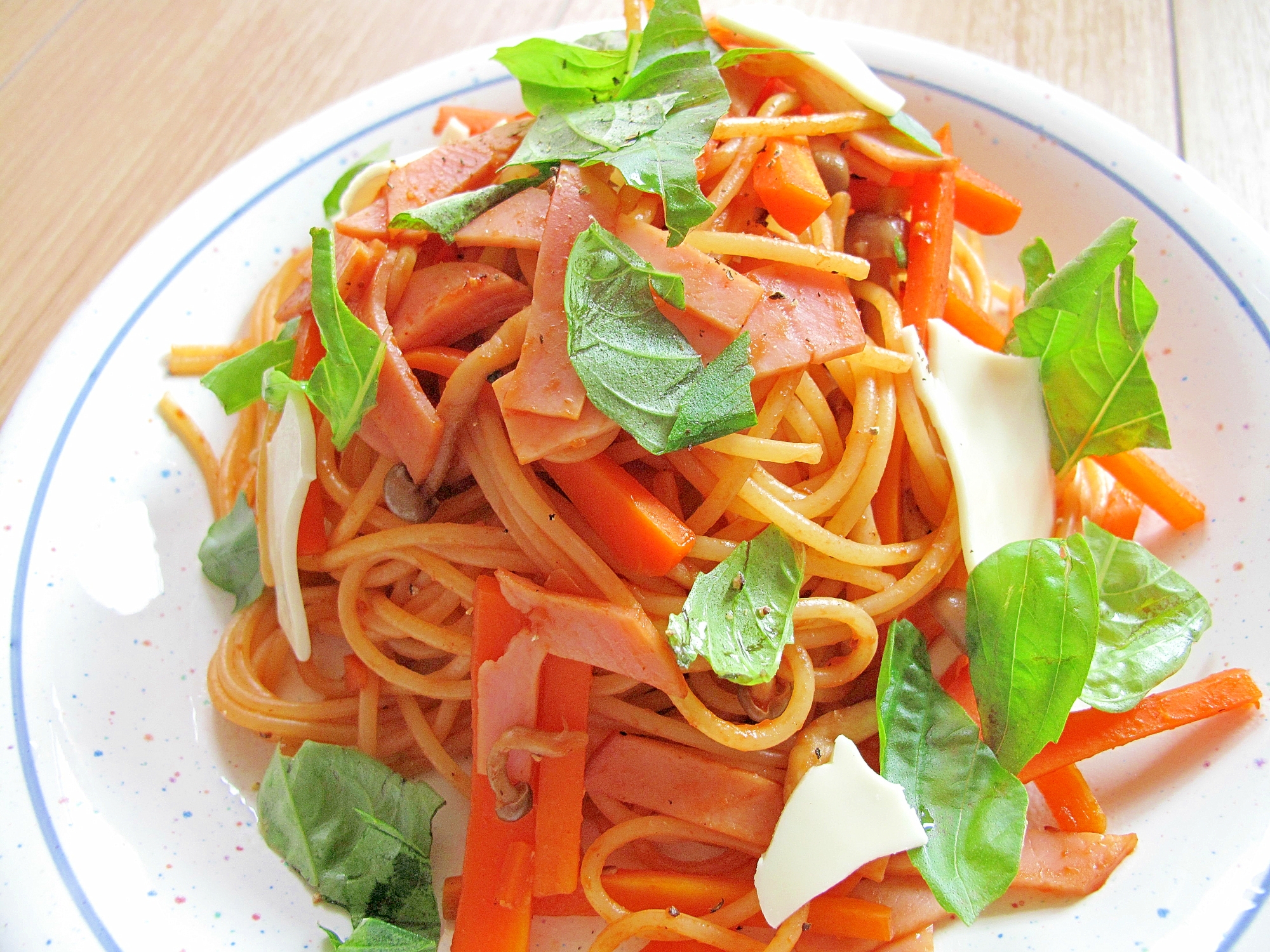 フライパン一つで✨焼き肉のたれでナポリタン✨