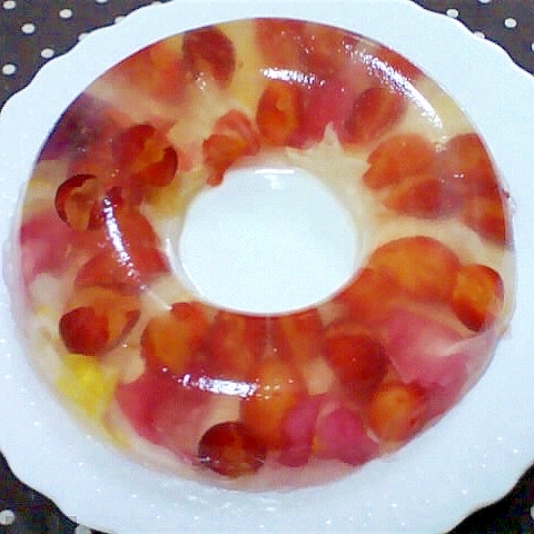 さくらんぼとお花のゼリー レシピ 作り方 By 気まぐれみけにゃん 楽天レシピ さくらんぼとお花のゼリー レシピ 作り方 By 気まぐれみけにゃん 楽天レシピ