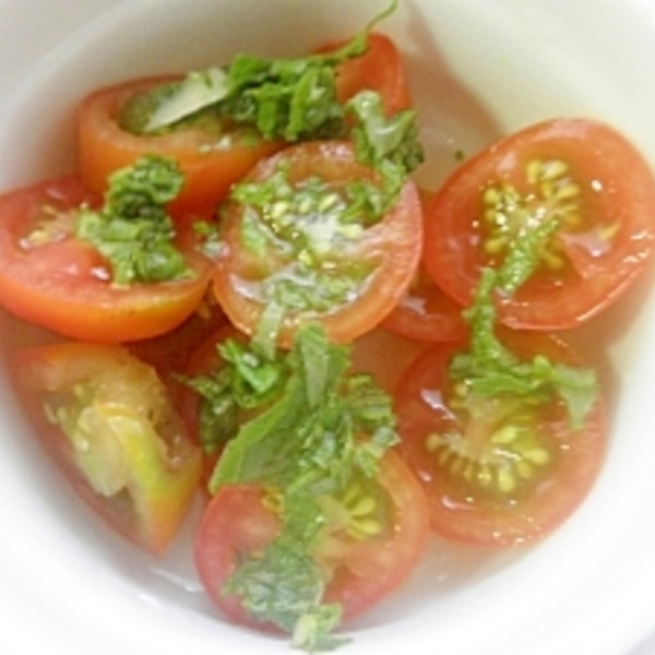 冷たいおつまみ ミニトマトとしそのさっぱり和え レシピ 作り方 By Tama9918 楽天レシピ 冷たいおつまみ ミニトマトとしそのさっぱり和え レシピ 作り方 By Tama9918 楽天レシピ