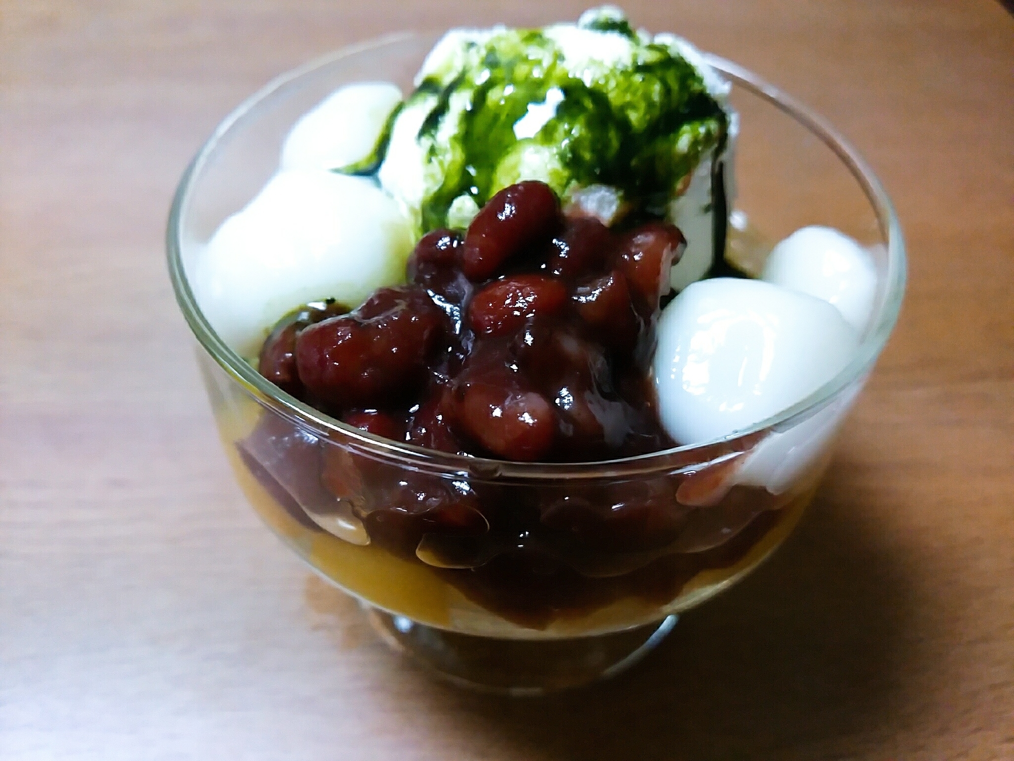 アイス抹茶白玉フルーツパフェ レシピ 作り方 By のん786 楽天レシピ