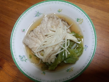 味の濃い魚の煮付けが苦手なので、こういうあっさりタイプ、大好きです。美味しいです。