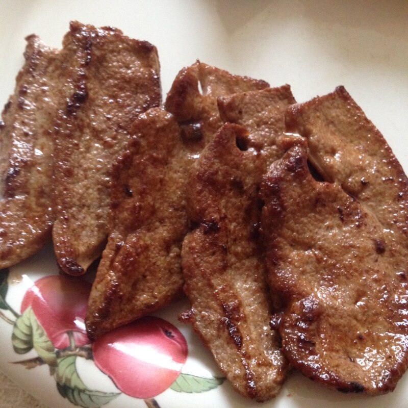 貧血予防 豚レバースライス ごま油焼き レシピ 作り方 By まかろん 楽天レシピ