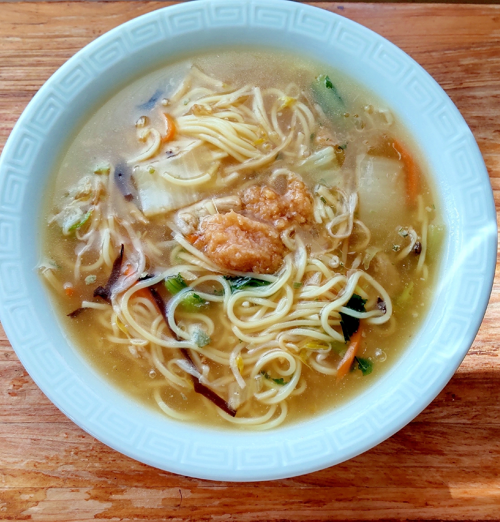 にんにく味噌入りあんかけラーメン♪