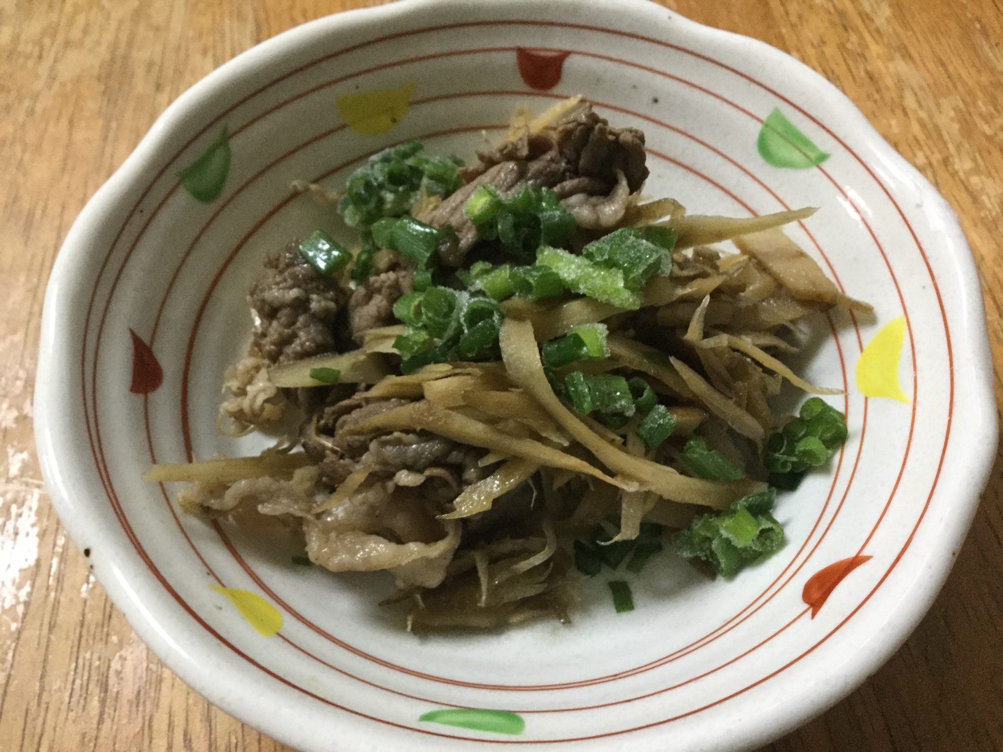 牛肉とごぼうの煮物♩