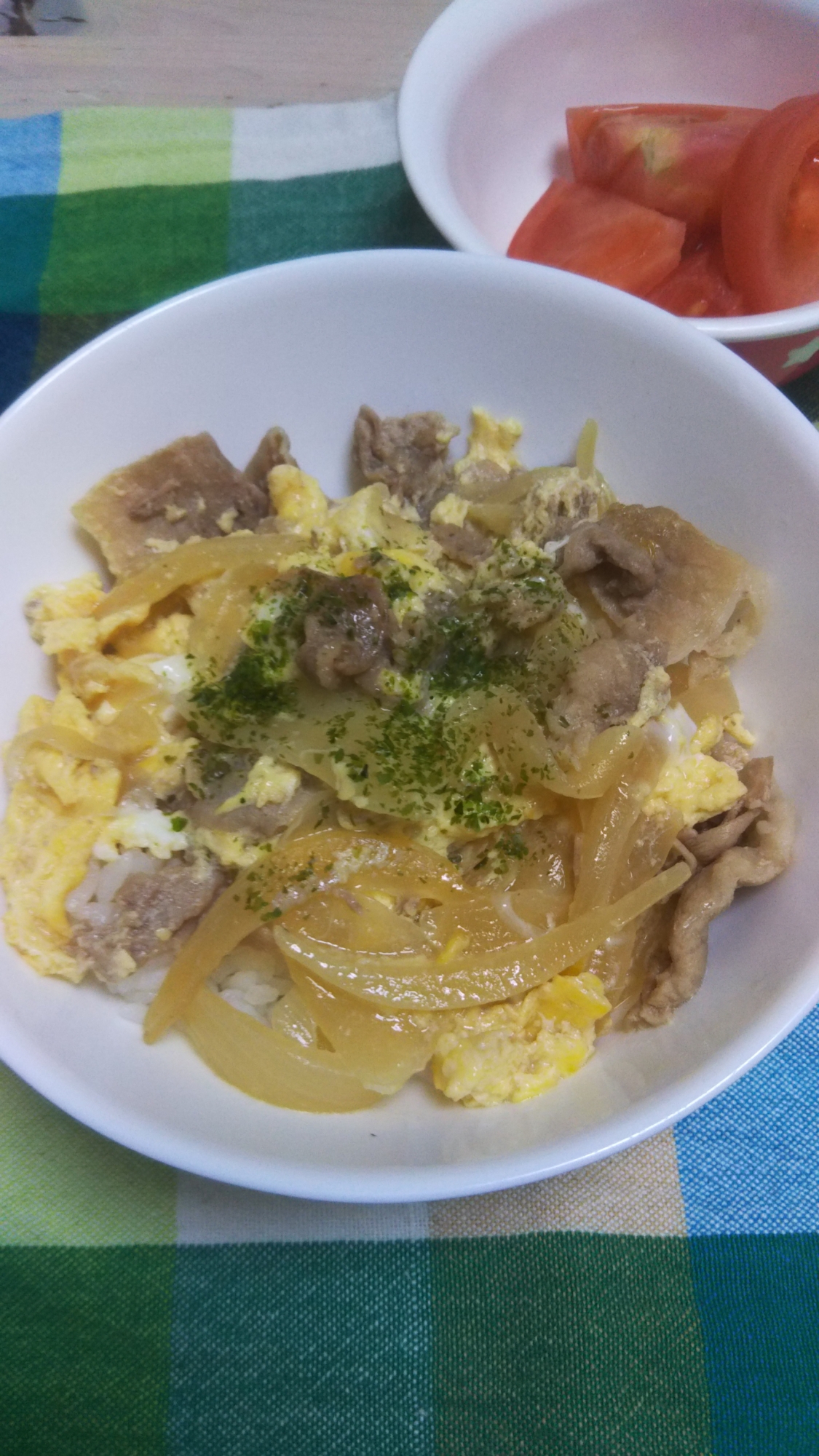 幼児食他人丼