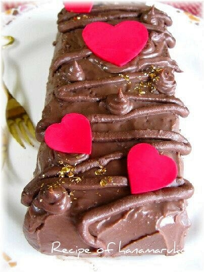 優しい口どけ～バレンタインにチョコレートテリーヌ♪