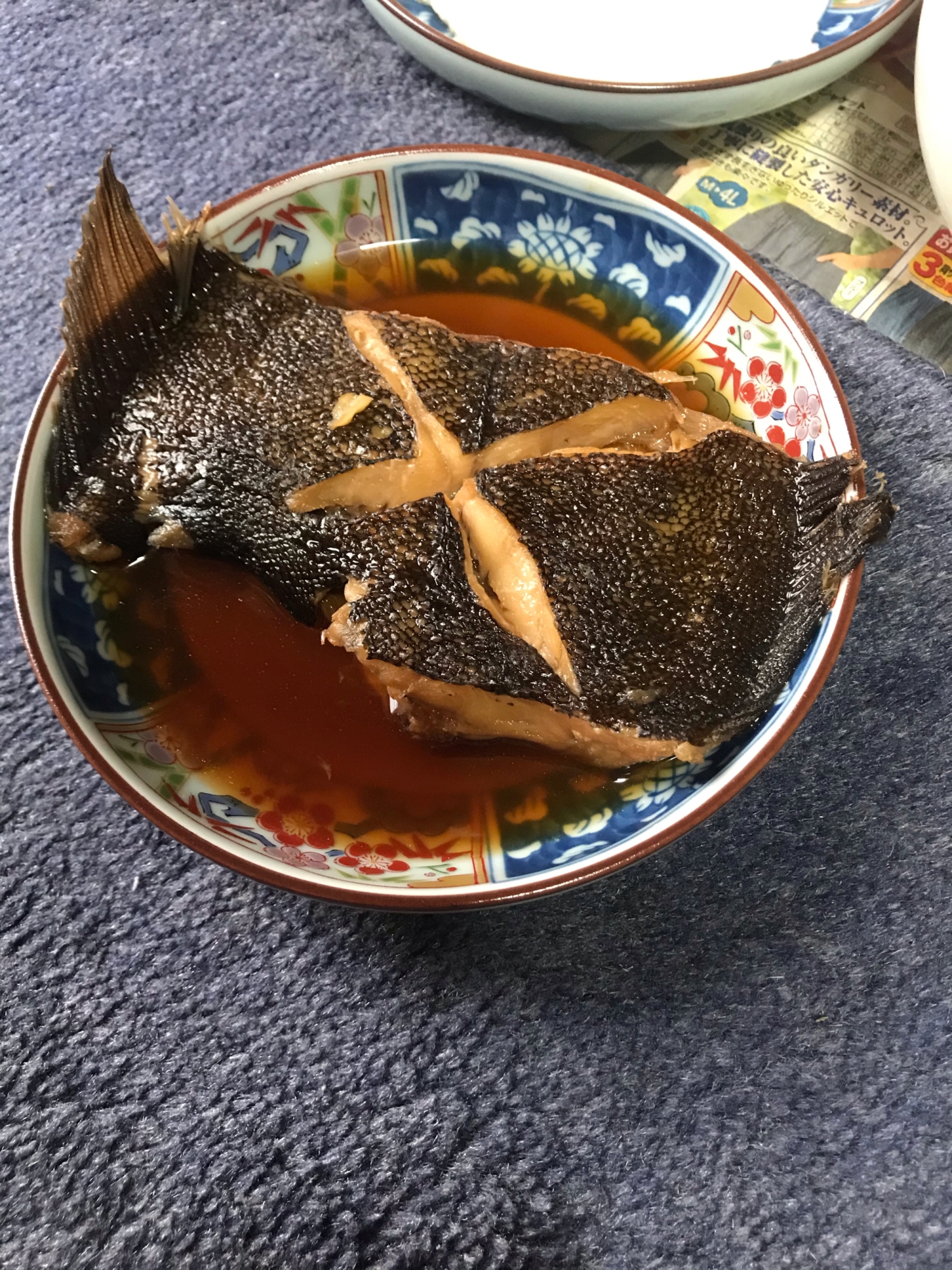 カレイのデミグラスそあ