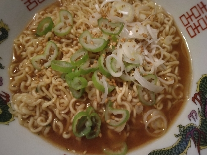 インスタントで☆ネギネギ味噌ラーメン