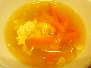 春雨 にんじん 卵のコンソメ醤油スープ レシピ 作り方 By Tama9918 楽天レシピ 春雨 にんじん 卵のコンソメ醤油スープ レシピ 作り方 By Tama9918 楽天レシピ