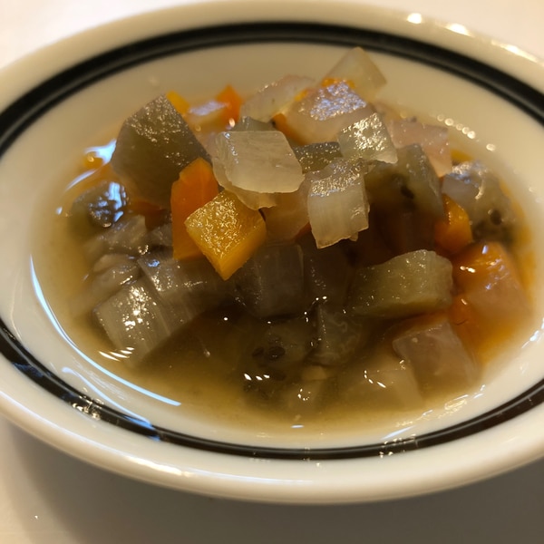 離乳食後期 完了期 たっぷり野菜の出汁煮 レシピ 作り方 By さくこー 楽天レシピ 離乳食後期 完了期 たっぷり野菜の出汁煮 レシピ 作り方 By さくこー 楽天レシピ