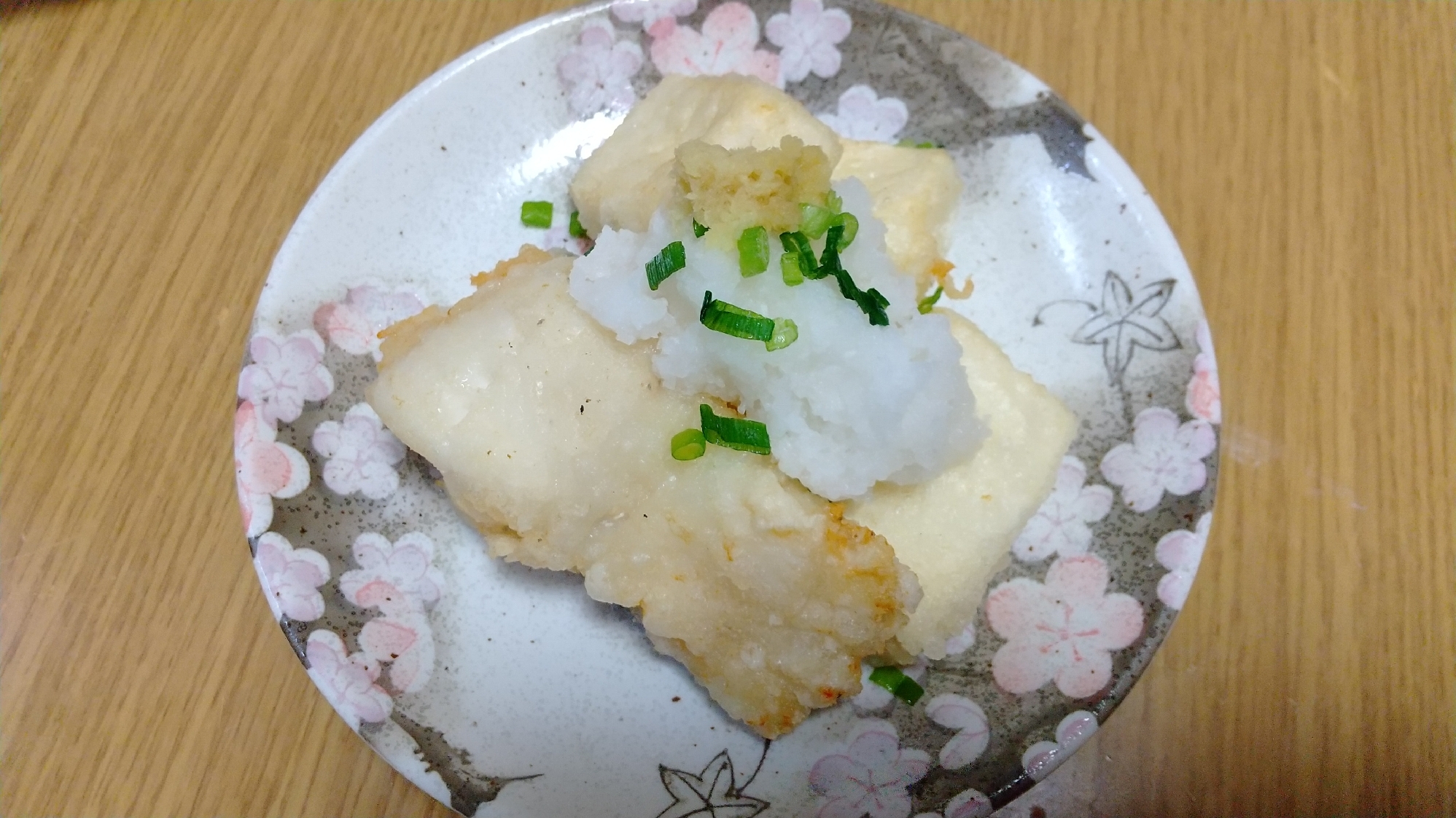 メインのおかずに☆鱈と揚げ出し豆腐