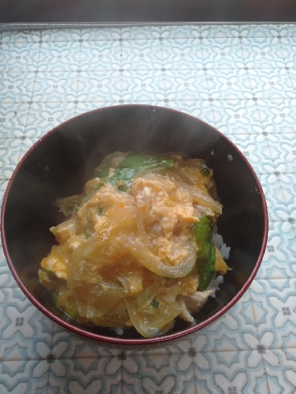 私が好きなつゆだく味染み染み親子丼