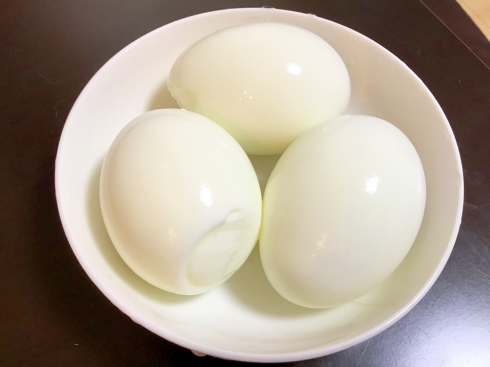 つるんと剥ける茹で卵