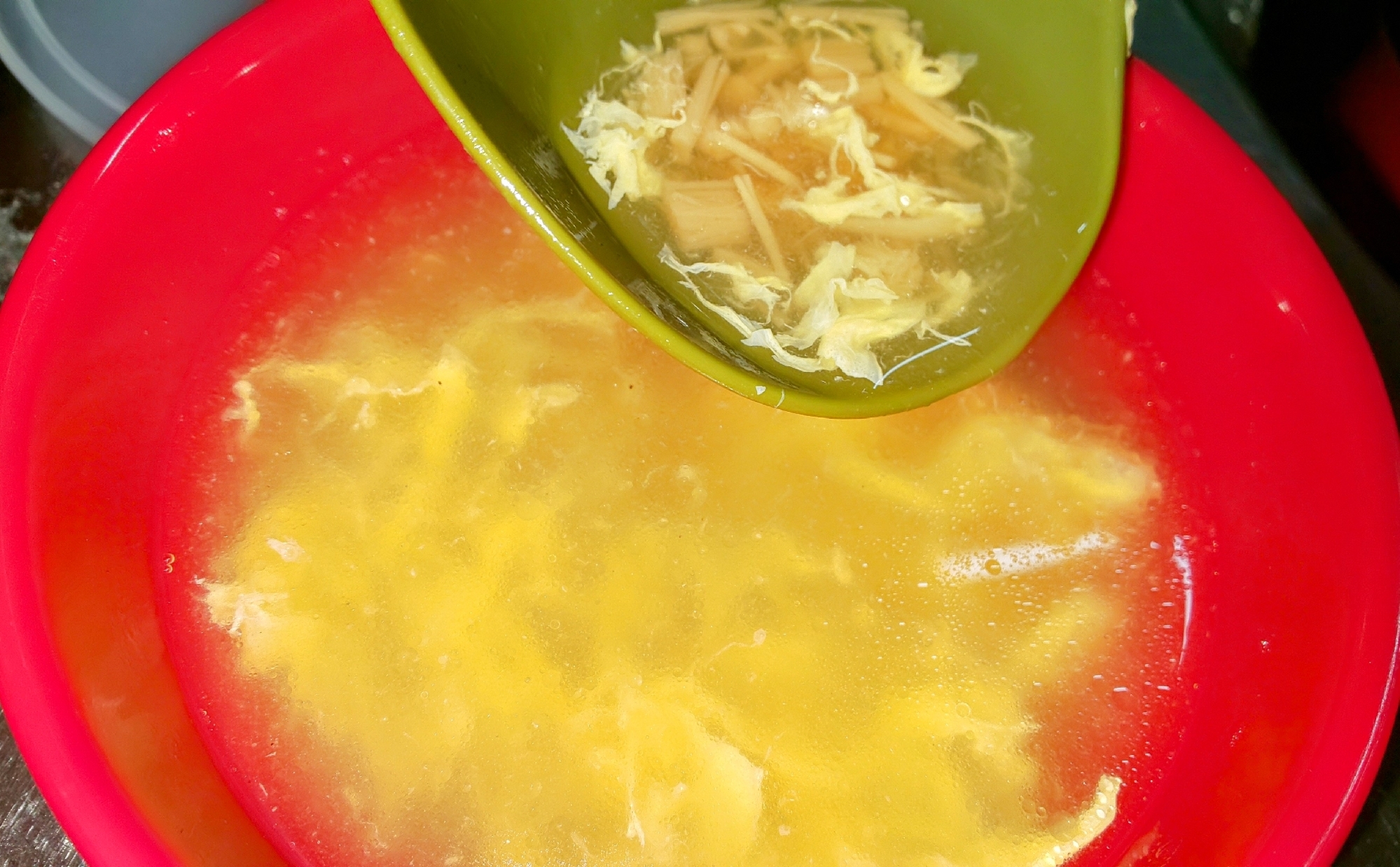 なめたけの中華スープ