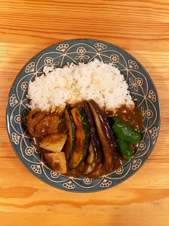 焼き野菜カレー