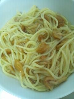 簡単なめこパスタ