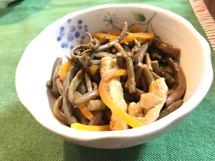 麺つゆで簡単に母の味　ぜんまいとじゃがいもの煮物