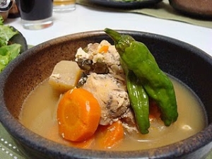 カジキと大根と厚揚げの煮物