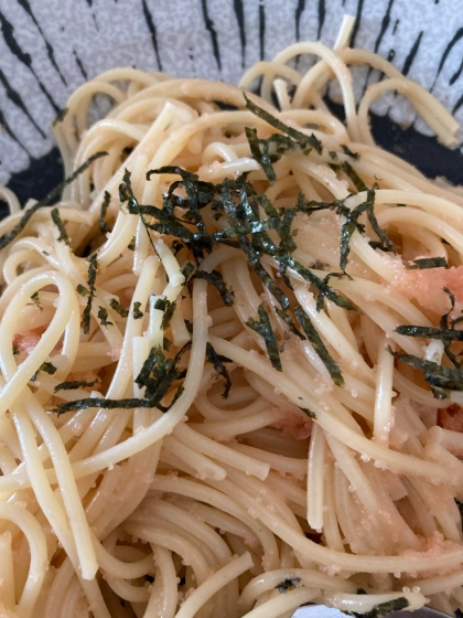 超簡単!わが家のたらこパスタ!