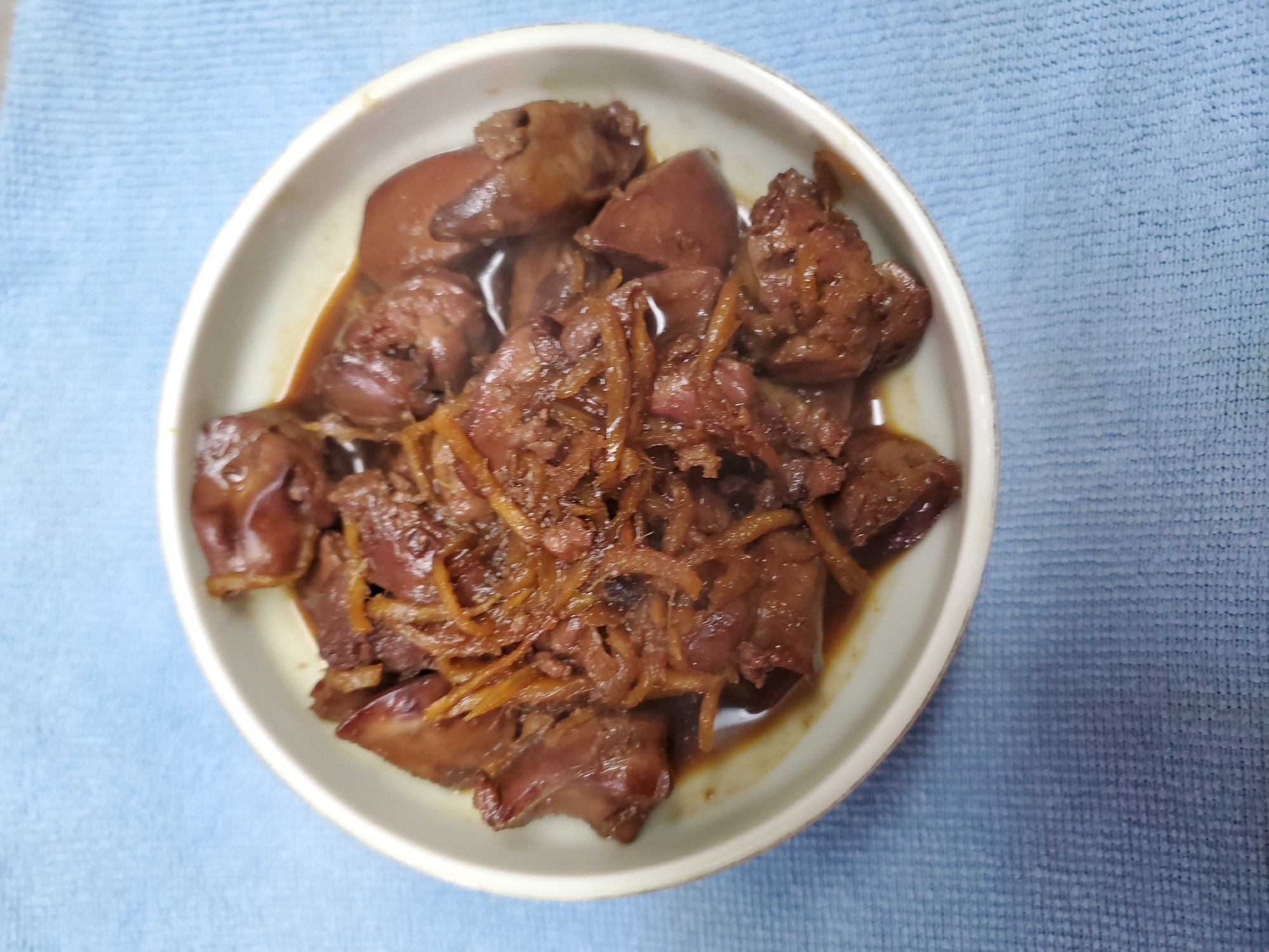 鶏肝肉(レバー)のしぐれ煮