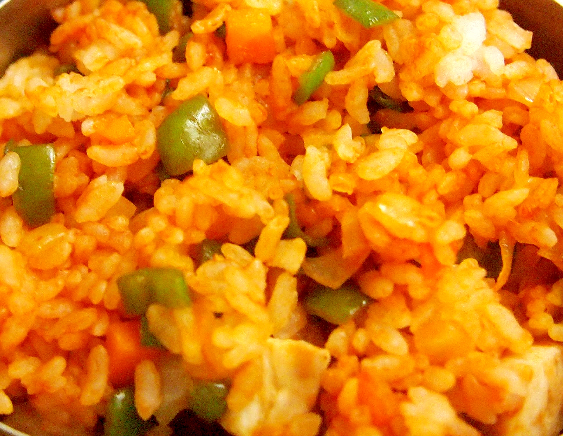 ピーマンチキンライス レシピ 作り方 By まるっとまる 楽天レシピ ピーマンチキンライス レシピ 作り方 By まるっとまる 楽天レシピ