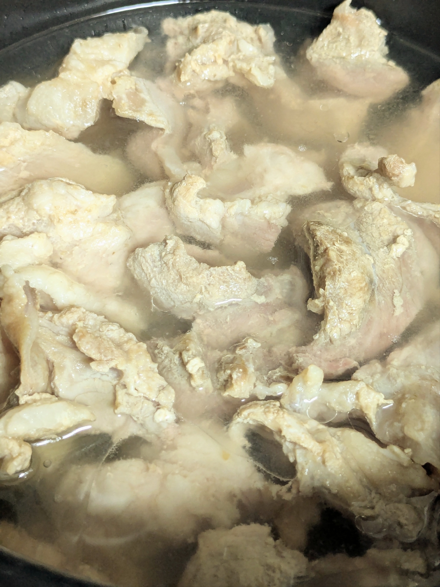 〜豚すじ肉を柔らかくする方法〜