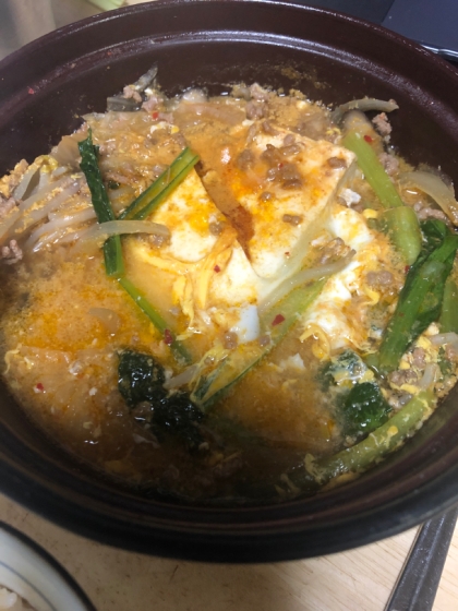 簡単本格！韓国料理スンドゥブチゲ(豆腐チゲ)