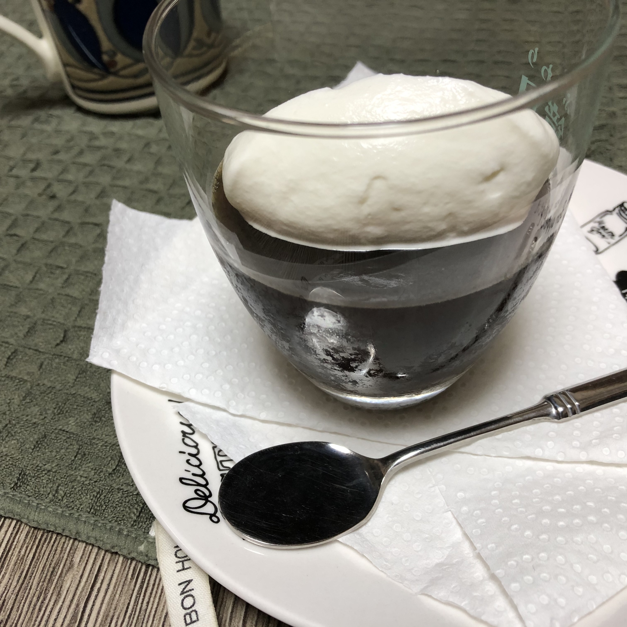 ドリップ珈琲で‼︎美味しい★コーヒーゼリー★