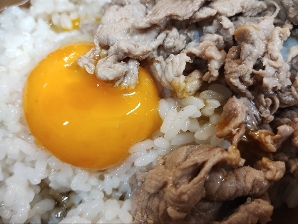 牛すき焼きどんぶり