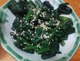 ほうれん草の胡麻和え