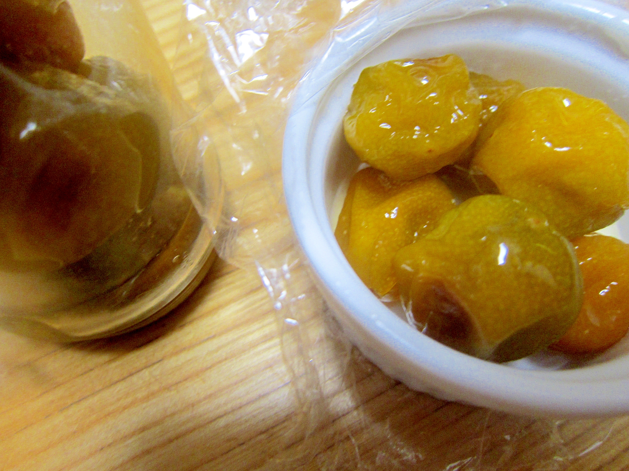 金柑のメープルシロップ煮
