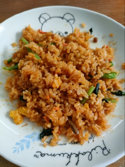 キムチチャーハンの決定版！秘技あり豚キムチ焼き飯