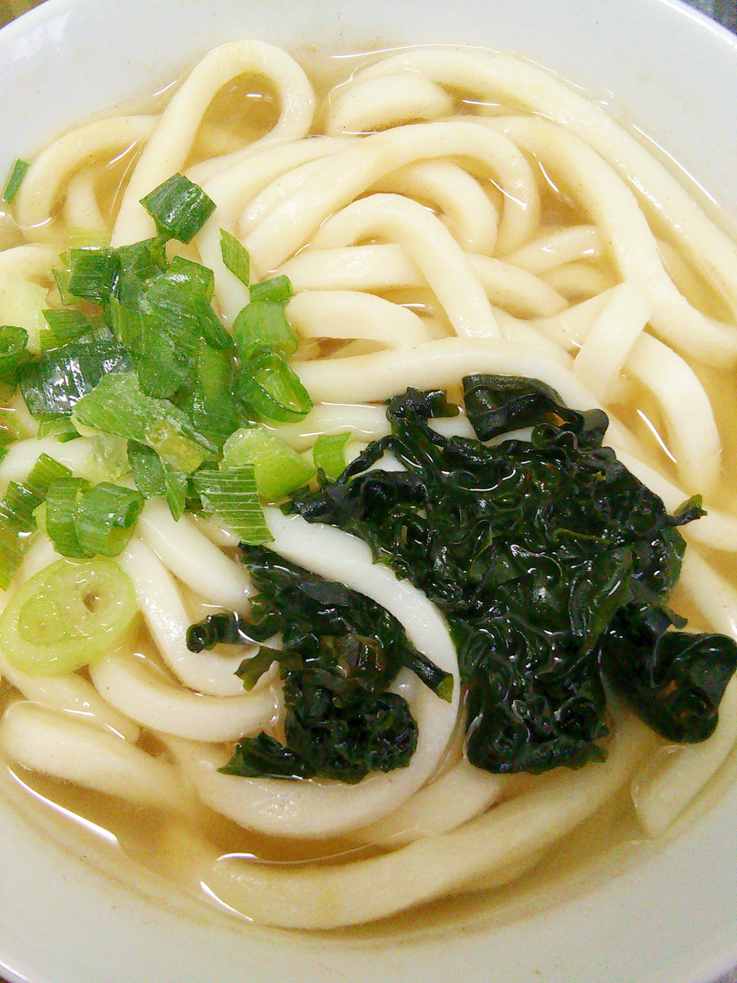 簡単★即席★わかめうどん