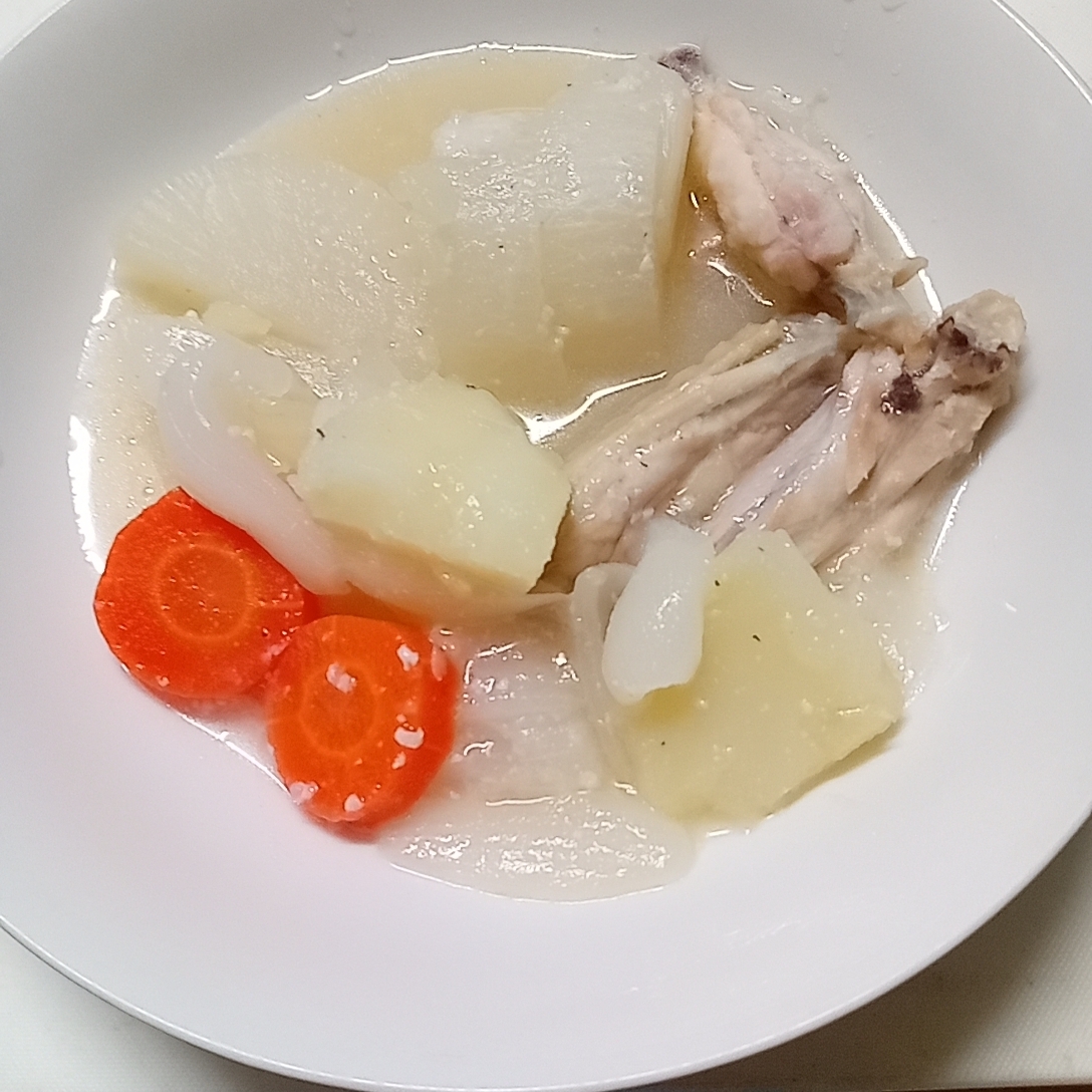 鶏肉と野菜の塩麹煮