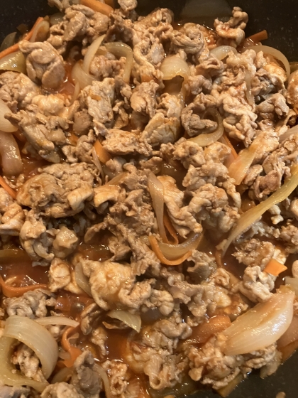 豚こま肉で簡単！ポークチャップ