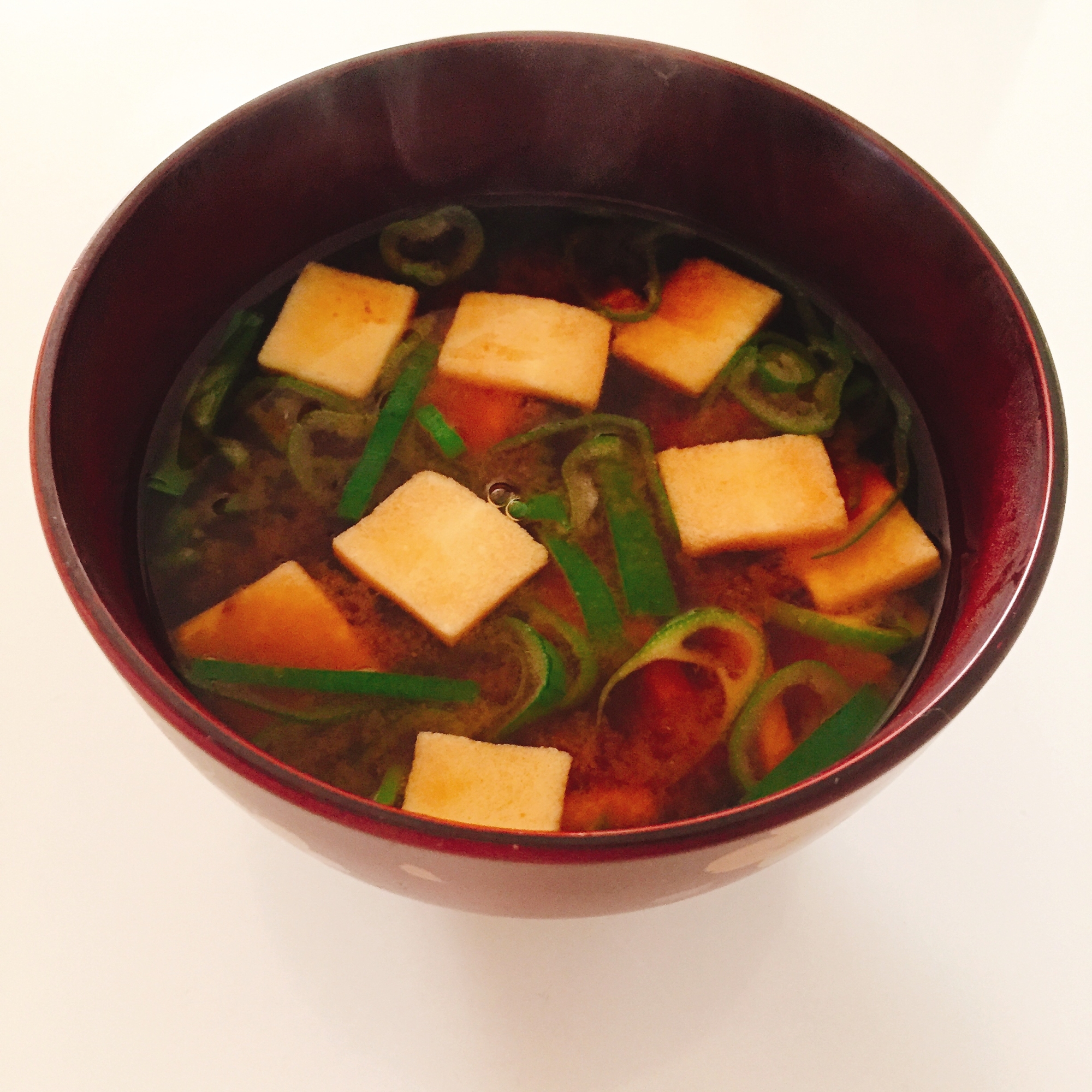 高野豆腐の味噌汁 ♬
