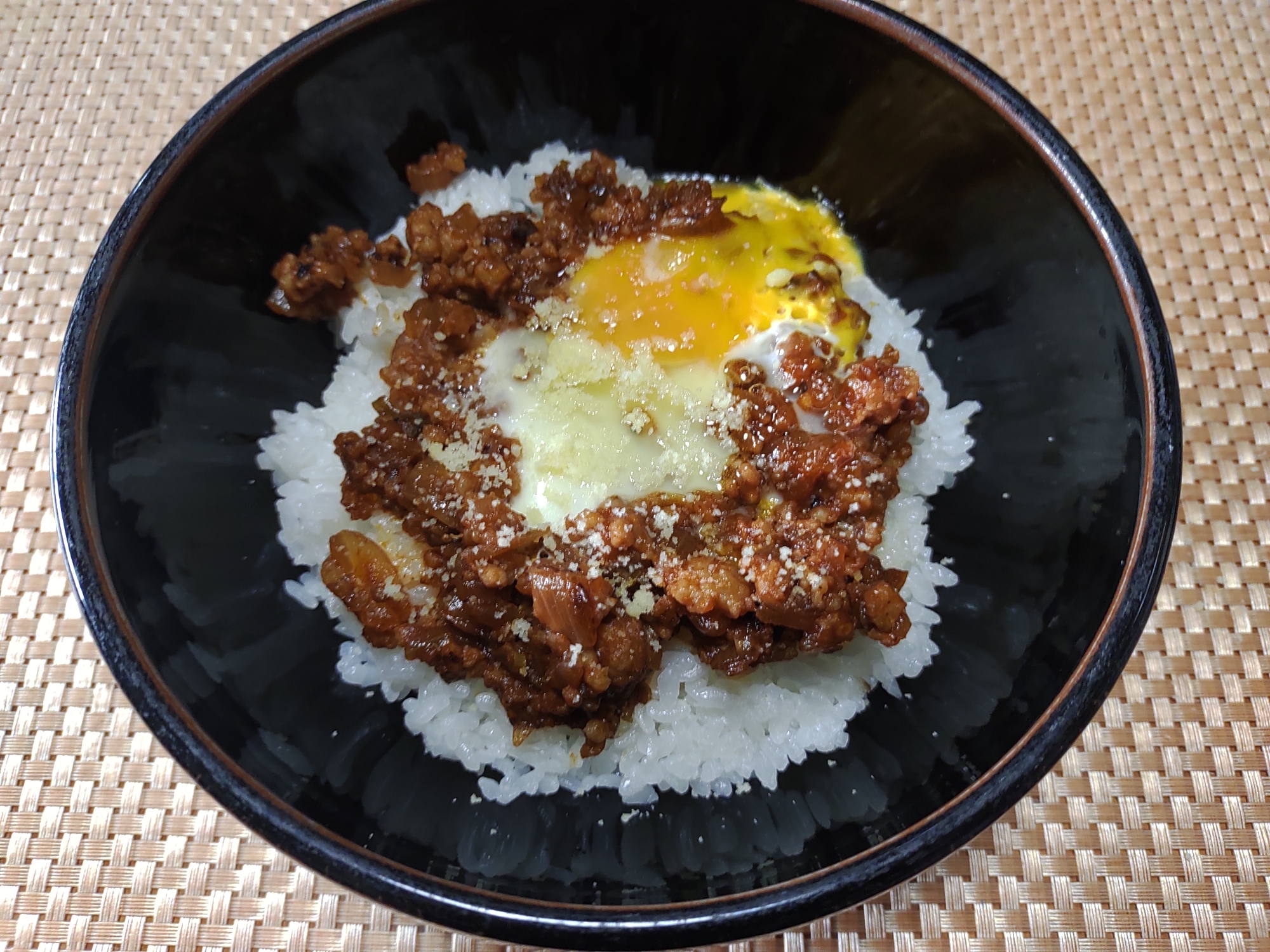 ミート玉丼