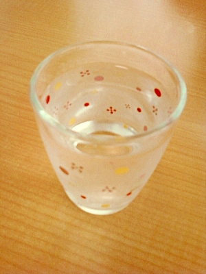 まったり過ごしたい時☆レモン汁コラーゲン入り焼酎♪