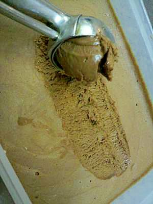 メレンゲでアイス☆チョコレート豆乳アイスクリーム