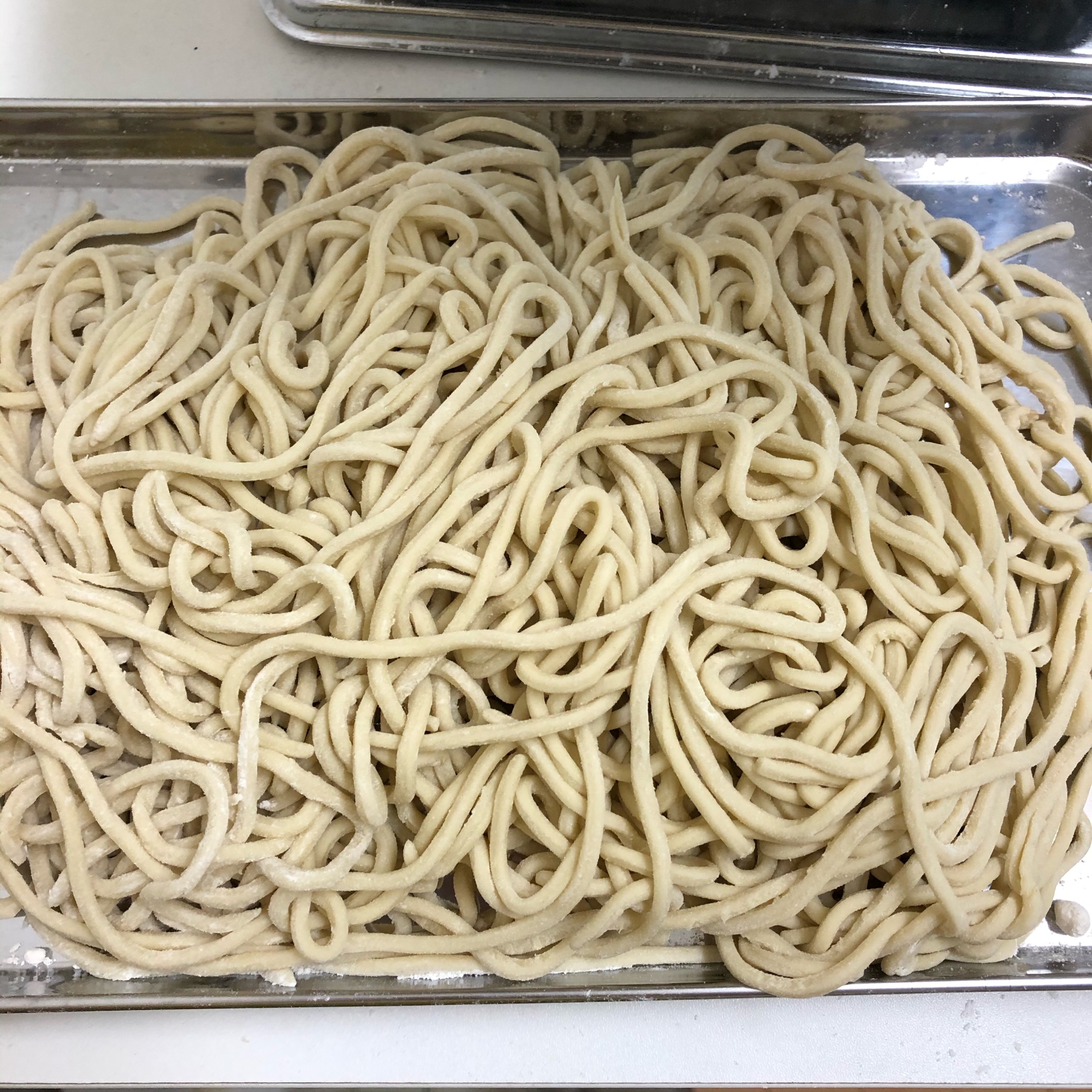 ホームベーカリーで手作り中華麺