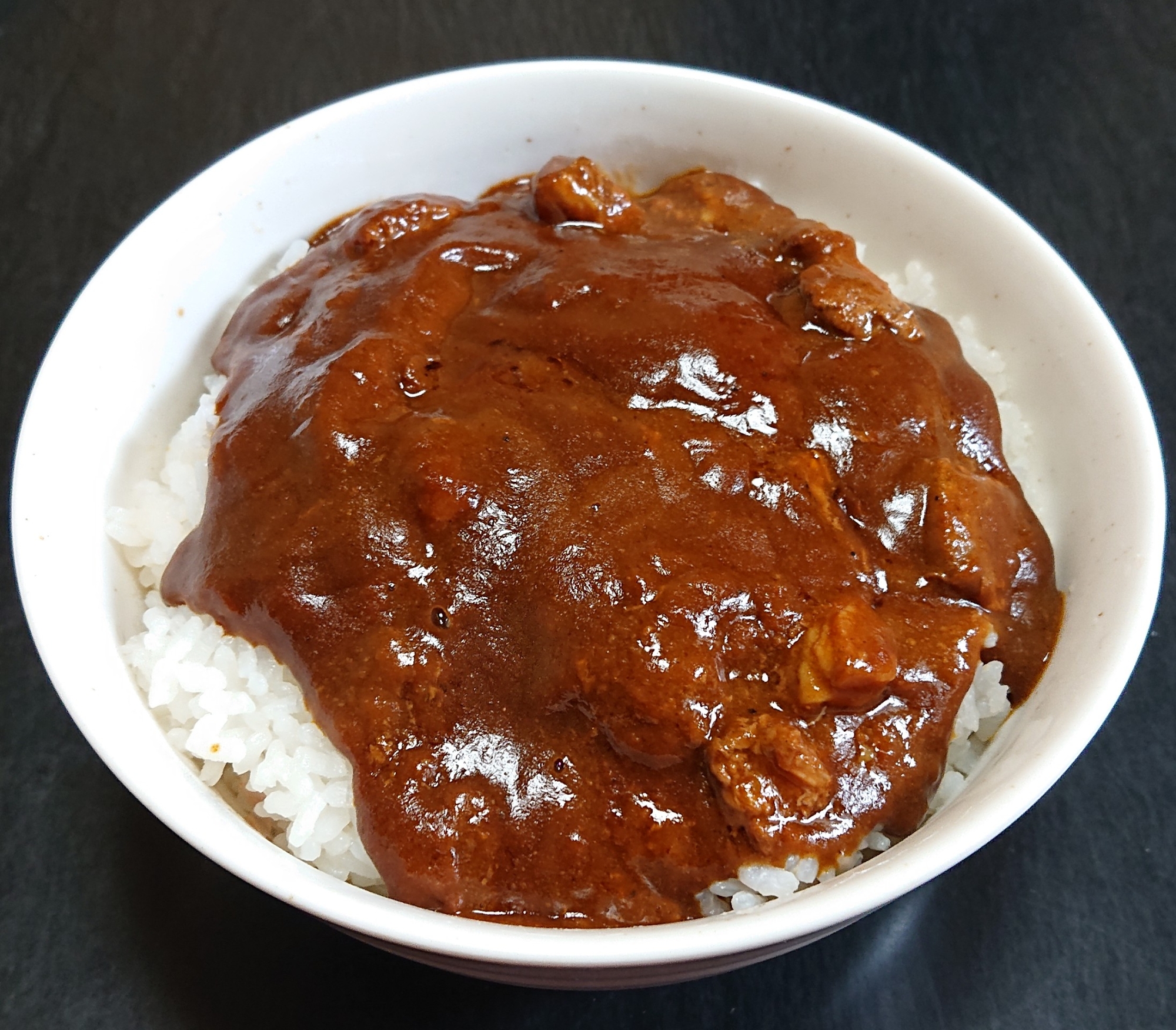 レトルトで☆隠しねこまんまのカレー丼 特盛
