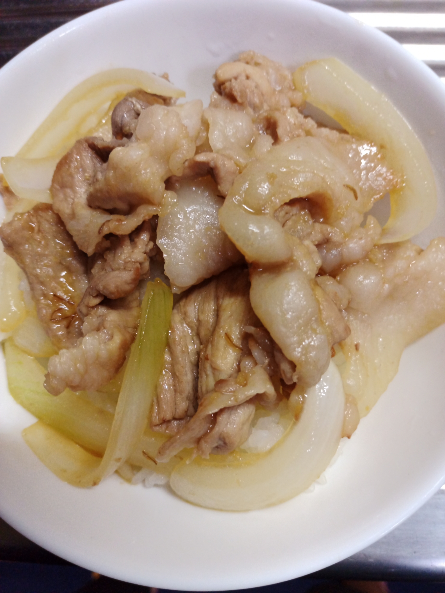 簡単♪豚肉玉ねぎ炒め