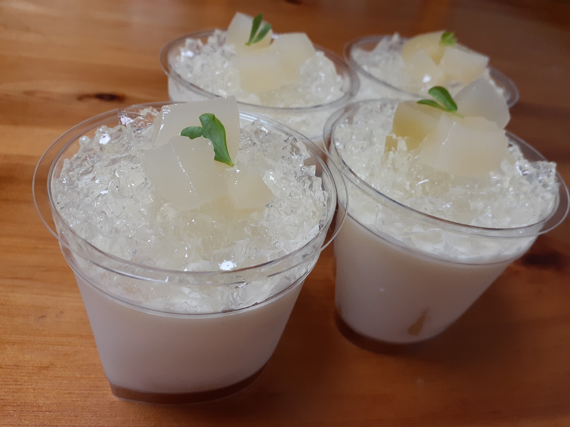 もも缶で 桃のヨーグルトゼリー レシピ 作り方 By アラレぽ 育児奮闘中お母ぁの簡単飯 楽天レシピ