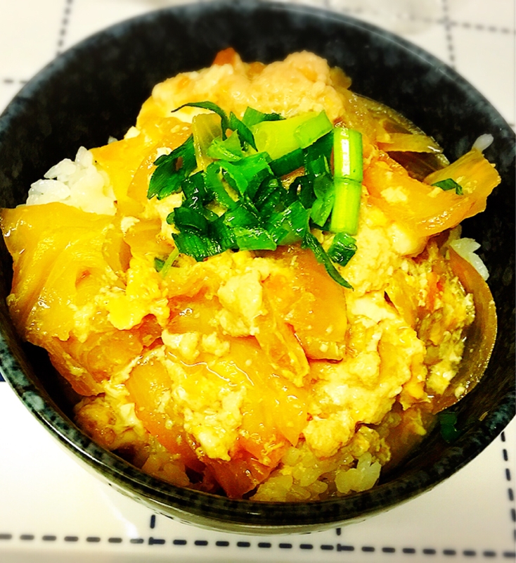 ʚ♡ɞ春キャベツと新玉で玉子丼ʚ♡ɞ