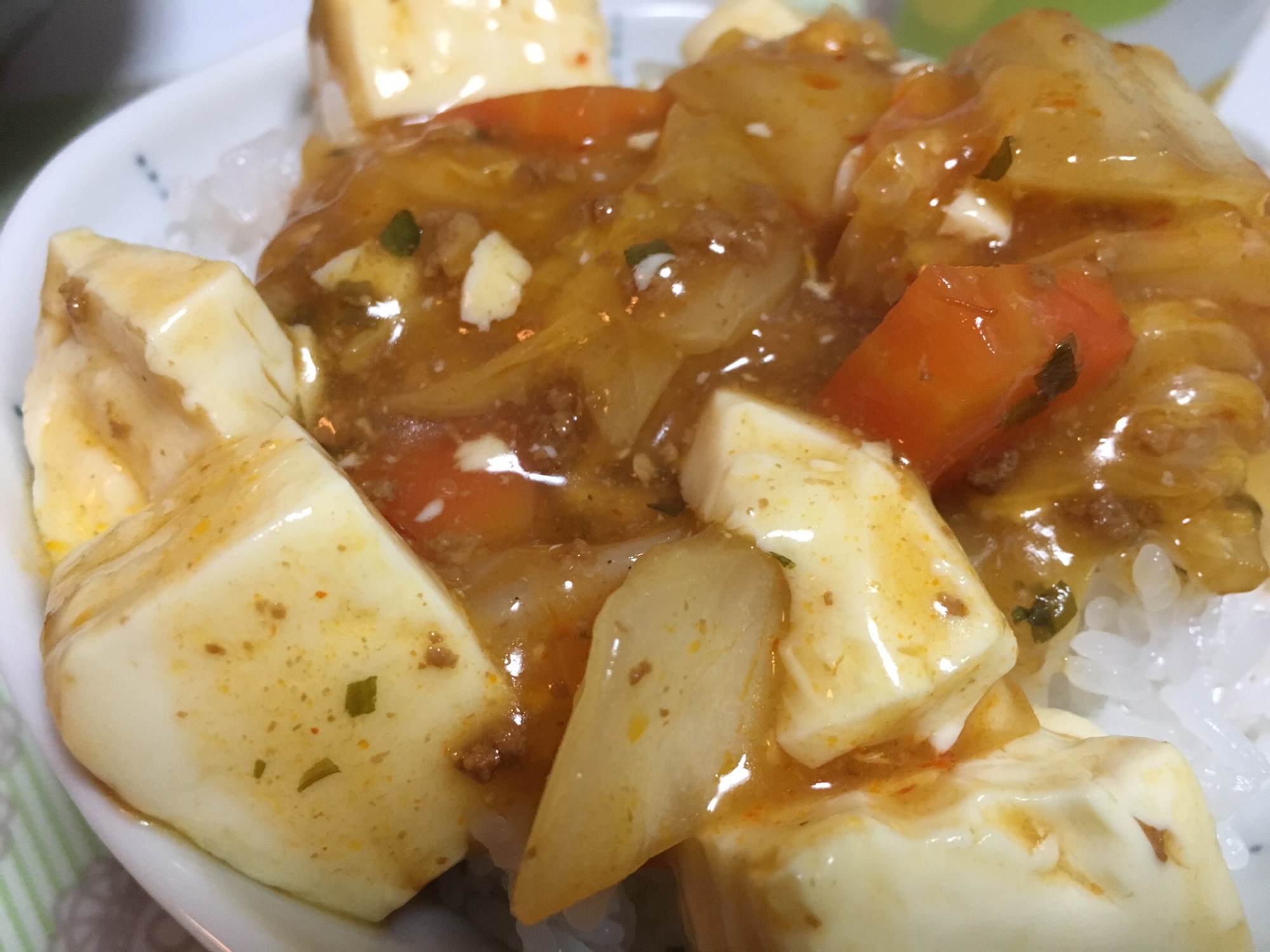 子供め喜ぶ麻婆丼