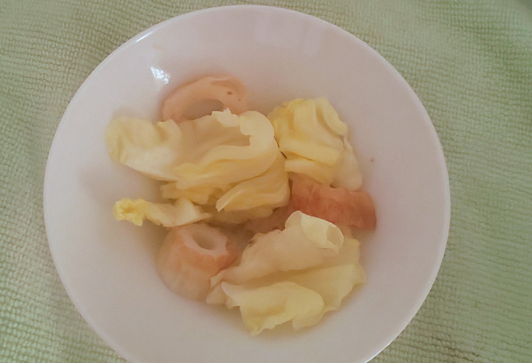 ちくわとキャベツの炒め物