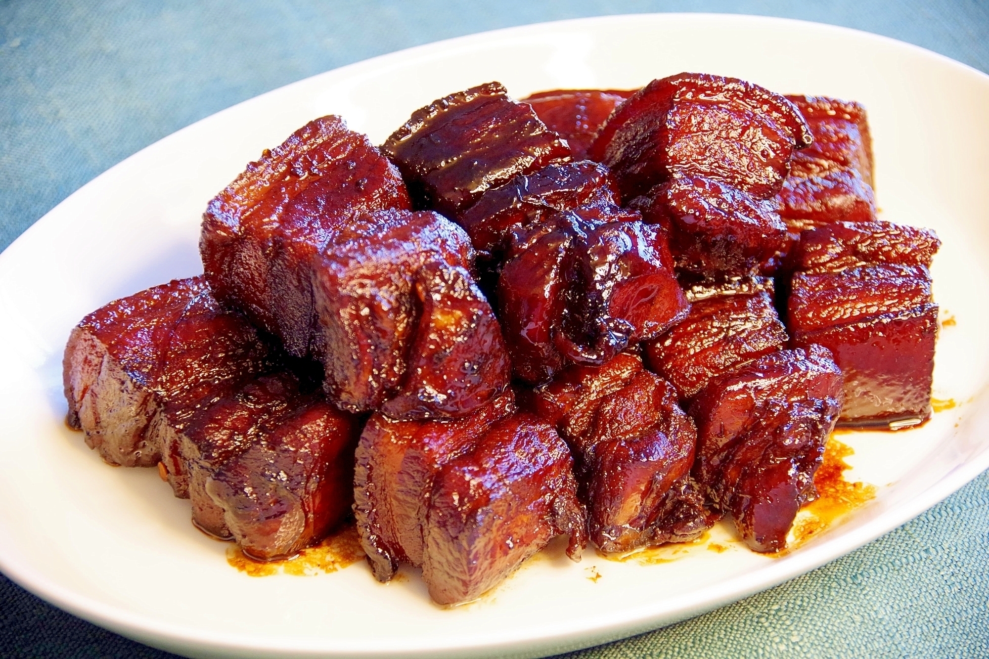 #20 豚肉の中華角煮（红烧肉）