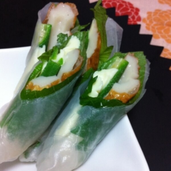 ちくわとオクラの和風生春巻き レシピ 作り方 By Yuuchoo 楽天レシピ ちくわとオクラの和風生春巻き レシピ 作り方 By Yuuchoo 楽天レシピ